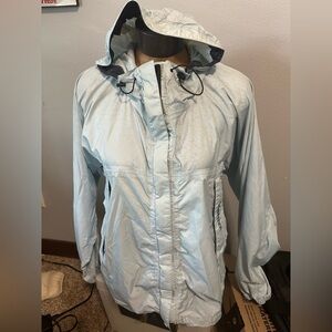 Women's Marmot Large Light Gray Hooded Jacket